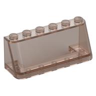 Windscreen 2 x 6 x 2, Wide Top — Trans-Brown