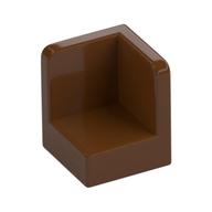 Panel 1 x 1 x 1 Corner — Reddish Brown