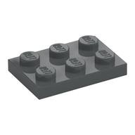 Plate 2 x 3 — Dark Bluish Gray