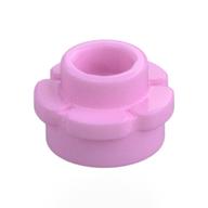 Plant, Flower, Plate Round 1 x 1 with 5 Petals — Bright Pink