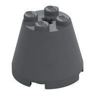 Cone 3 x 3 x 2 — Dark Bluish Gray