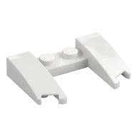 Wedge Curved 3 x 4 x 2/3 Cutout — White