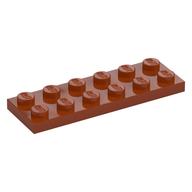 Plate 2 x 6 — Dark Orange