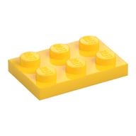 Plate 2 x 3 — Yellow