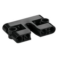 Technic Panel 3 x 5 with Wall Mount Hole — Black
