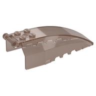 Windscreen 8 x 4 x 2 with 4 Studs and Handle — Trans-Brown