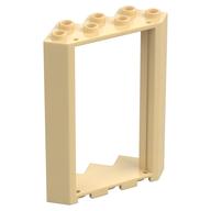 Door Frame 4 x 4 x 6 Corner — Tan