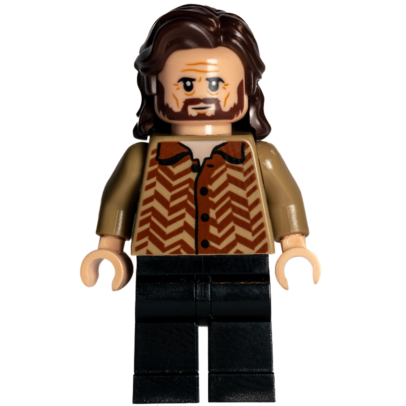Sirius Black - Dark Brown Hair, Dark Tan Sweater