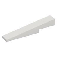 Slope 1 x 6 x 1 with 1 x 2 x 1/3 Cutout — White