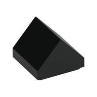 Slope Double 45° 1 x 1 — Black