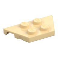 Wedge Plate 2 x 4 — Tan
