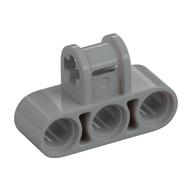 Technic Axle and Pin Connector Perpendicular Triple — Light Bluish Gray