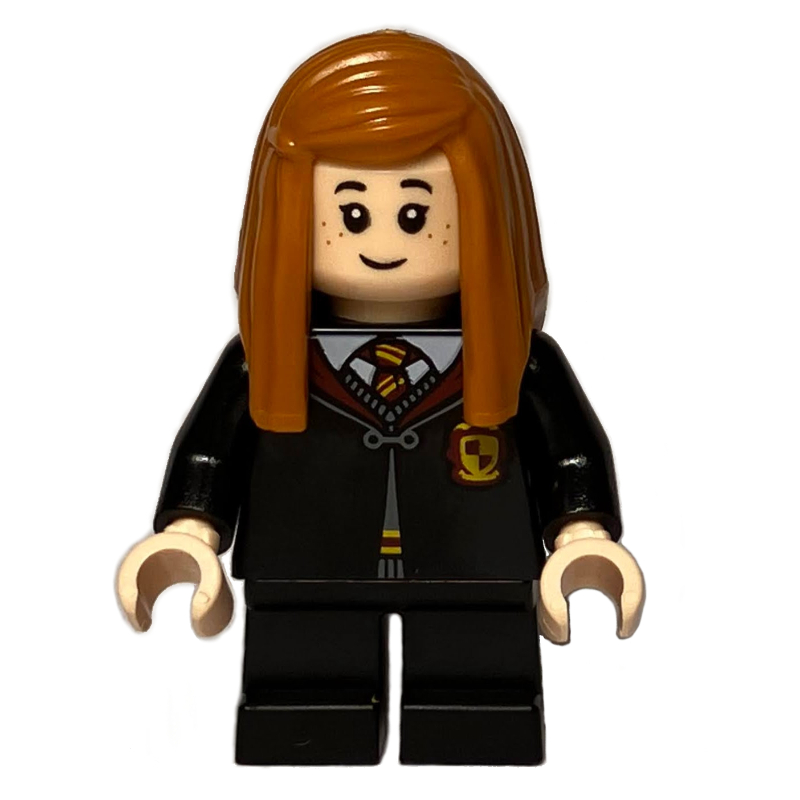 Ginny Weasley - Gryffindor Robe Clasped, Black Short Legs