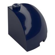 Brick Round Corner 3 x 3 x 2 Dome Top — Dark Blue