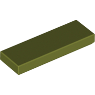 Tile 1 x 3 — Olive Green