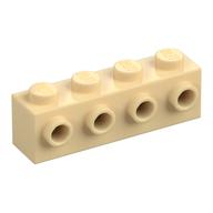 Brick Special 1 x 4 with 4 Studs on One Side — Tan