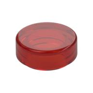 Tile Round 1 x 1 — Trans-Red
