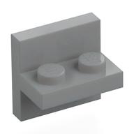Bracket 2 x 2 with 1 x 2 Vertical Studs — Light Bluish Gray