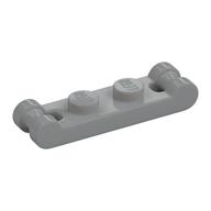 Plate Special 1 x 2 with Handles on Ends — Light Bluish Gray