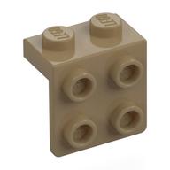 Bracket 1 x 2 - 2 x 2 — Dark Tan