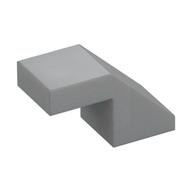 Slope 45° 2 x 1 with 2/3 Inverted Cutout and no stud — Light Bluish Gray