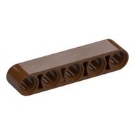 Technic Beam 1 x 5 Thick — Reddish Brown