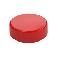 Tile Round 1 x 1 — Red