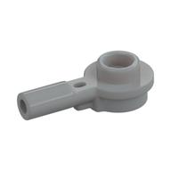 Plate Round 1 x 1 with Hollow Stud and Horizontal Bar 1L — Light Bluish Gray
