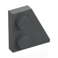 Wedge Plate 2 x 2 Right — Dark Bluish Gray