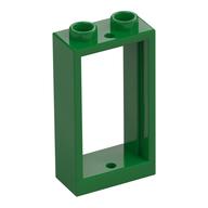 Window 1 x 2 x 3 Flat Front — Green