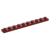 Plate 1 x 10 — Dark Red