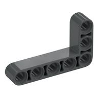 Technic Beam 3 x 5 L-Shape Thick — Dark Bluish Gray
