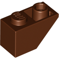 Slope Inverted 45° 2 x 1 — Reddish Brown