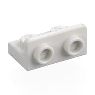 Bracket 1 x 2 - 1 x 2 Inverted — White