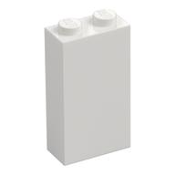 Brick 1 x 2 x 3 with Bottom Stud Holder — White