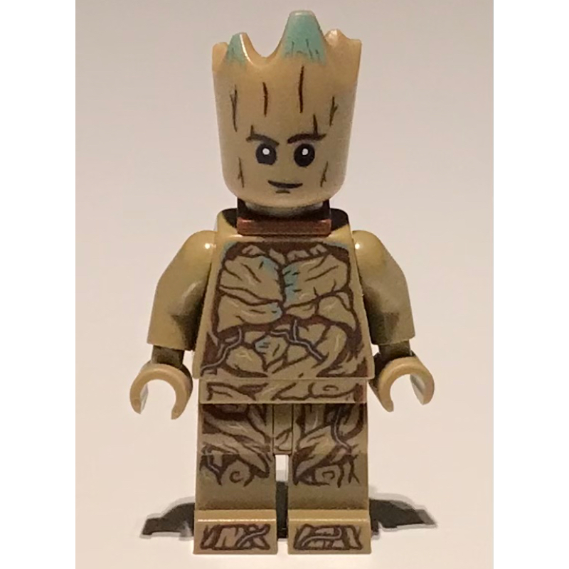 Groot, Teen Groot - Dark Tan with Neck Bracket