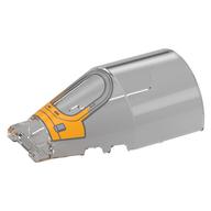 Windscreen 7 x 4 x 2 Round with Handle with Light Bluish Grey/Yellow Cockpit print — Trans-Clear