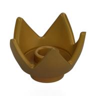 Crown / Flower / Egg Shell Half — Pearl Gold