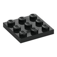 Plate 3 x 3 — Black