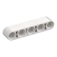 Technic Beam 1 x 5 Thick — White