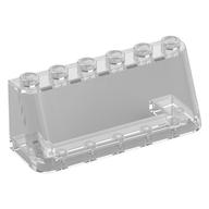 Windscreen 2 x 6 x 2, Wide Top — Trans-Clear