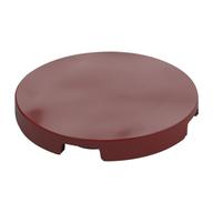Tile Round 3 x 3 — Dark Red