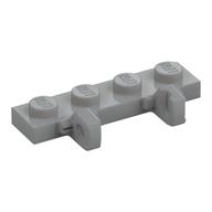 Hinge Plate 1 x 4 Locking Dual 1 Finger — Light Bluish Gray