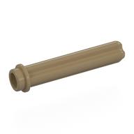 Technic Axle 3 with Stud — Dark Tan