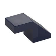 Slope 45° 2 x 1 with 2/3 Inverted Cutout and no stud — Dark Blue