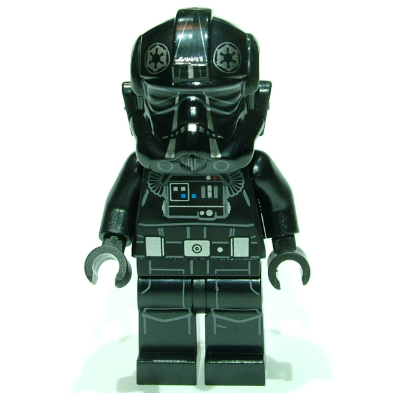 Imperial TIE Fighter Pilot - Light Nougat Head, Frown