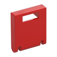 Box 2 x 2 x 2 Door with Slot — Red