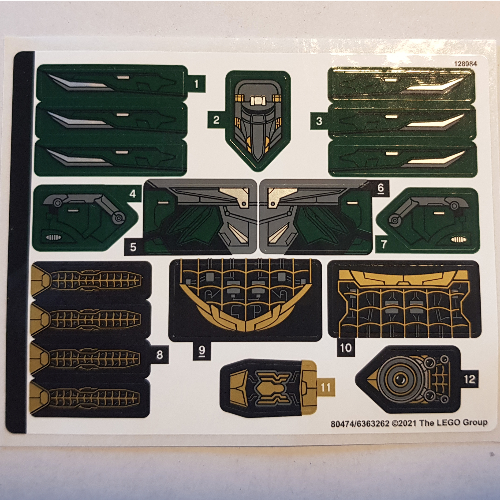 Sticker Sheet for Set 76195-1 — (Not Applicable)